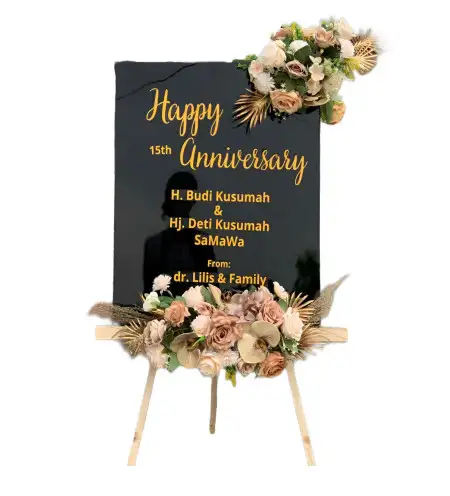 Papan Bunga Akrilik Banyuasin Iii