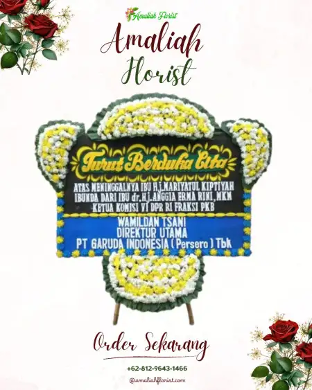 Papan Bunga Duka Banyuasin Iii